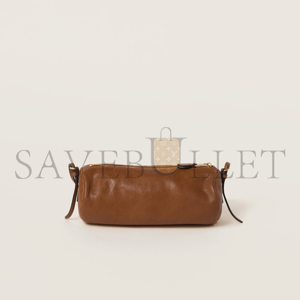 MIU MIU NAPPA LEATHER COSMETIC BAG 5NE851 (22*9*9cm)